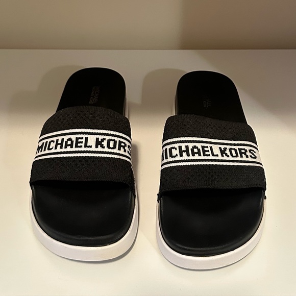 MICHAEL Michael Kors Shoes - Michael Kors Turner Knit Slides